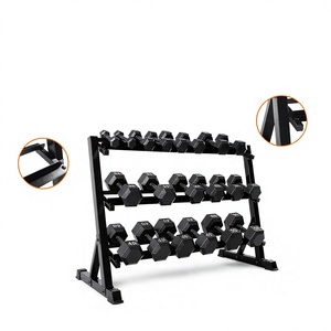 Support pour haltères Arbell | Support de rangement pour haltères de 5 à 35 lb, 5 à 50 lb ou 5 à 75 lb |   Plusieurs options - Product Image 3