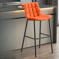 Table de bar moderne en bois, table ronde pour restaurant, cuisine, salon, petit espace