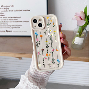 <span class=keywords><strong>Coque</strong></span> de téléphone en <span class=keywords><strong>silicone</strong></span> à motif floral OEM d'usine pour <span class=keywords><strong>iPhone</strong></span> 16, 16 Pro, 13, 15, 14, 12, 16, 11, XS, XR, X, 7, 8 Plus, <span class=keywords><strong>SE</strong></span> <span class=keywords><strong>2022</strong></span> – Housse souple antichoc - Product Image 2