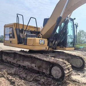 Excavadora Grande de Segunda Mano CAT 320D 320d2 Caterpillar de 20 Toneladas, Fabricada en Japón, Excavadora de Cadenas Caterpillar 320 Usada en Stock - Product Image 1