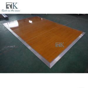Outdoor Event Dance Floor Wood Grain <b>Platform</b> Stable Firm Dance Floor - Product Image 2