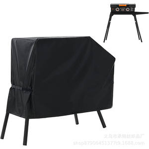 Funda Impermeable para Parrilla de Barbacoa, Tela Oxford 210D, Protección Exterior a Prueba de Polvo, Accesorio de Estilo Moderno y Simple - Product Image 3