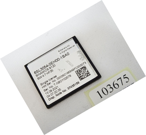 Carte mémoire CompactFlash 6SL3054-0EH00-1BA0 6SL3054 0EH00 1BA0, module de commande d'automatisation industrielle, accessoire PLC - Product Image 1