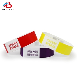 RFIDペーパーリストバンドUHF/HFチップ使い捨てペーパーNFCリストバンドカスタム - Product Image 6