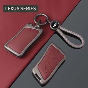 Funda de aleación de Zinc para llave de coche, para <span class=keywords><strong>Lexus</strong></span> <span class=keywords><strong>NX</strong></span> ES <span class=keywords><strong>UX</strong></span> US RC LX GX IS RX 200 <span class=keywords><strong>250h</strong></span> 350h LS 450h 260h 300h UX200 - Product Image 5