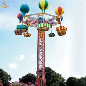 Fairground attraction high equipment rotating samba balloons tower ride outdoor amusement park rides for sale