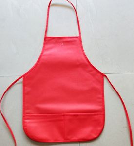 Delantales Desechables Personalizados al por Mayor, Económicos, de Tela No Tejida, para Niños, para Pintar/Dibujar - Product Image 6