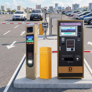 Lecteur RFID automatique sans conducteur pour autoroute, caméra ANPR, barrière à grande vitesse, solution de borne de paiement automatique COMA DSC278 - Product Image 1