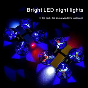 Mini <span class=keywords><strong>Drone</strong></span> Extérieur avec Moteur Brushless Petit Quadcopter pour Enfants Débutants Rotation Vol et Caméra Caractéristiques Jouet Idée Cadeau - Product Image 4