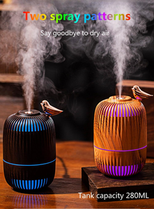 Mini lampe de nuit ultrasonique USB, diffuseur d'huiles essentielles, humidificateur d'air ultrasonique, diffuseur d'arômes à lumière douce, humidificateur - Product Image 3