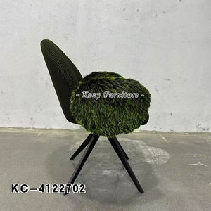 Accueil Cuisine haut de gamme Mobilier de salon Chaise d'appoint verte Restaurant Relax <span class=keywords><strong>Fauteuil</strong></span> de salle à manger en cuir Pu - Product Image 5