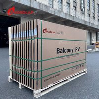 Expédition rapide 800W 1000W 2500W 2000w Micro-onduleur Balcon Système Solaire 450W Panneaux Balcon Kit De Montage Solaire Système
