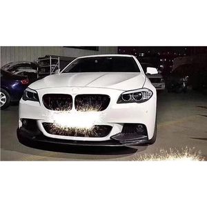 Fibra de carbono/PP alerón delantero parachoques Chin Splitter Guard para <span class=keywords><strong>BMW</strong></span> 5 Series <span class=keywords><strong>F10</strong></span> 520i <span class=keywords><strong>528i</strong></span> 530i 535i m-tech m-sport 2012-2018 - Product Image 4