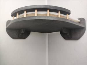 Scaffale <span class=keywords><strong>per</strong></span> gatti in legno massello <span class=keywords><strong>da</strong></span> arrampicata in stile cartone animato a parete mobili <span class=keywords><strong>per</strong></span> animali domestici con metallo e giocattoli in plastica <span class=keywords><strong>per</strong></span> gatti e <span class=keywords><strong>cani</strong></span> - Product Image 6