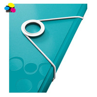 Carpeta Ecológica Marca Lehui de 3 Solapas con Cierre Elástico, Capacidad para 250 Hojas A4, Juego Surtido de 10 para Documentos, Opción de Logotipo Personalizado
