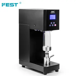 FEST Semi Auto PET Can Pop Bottle Sealing Machine for Can