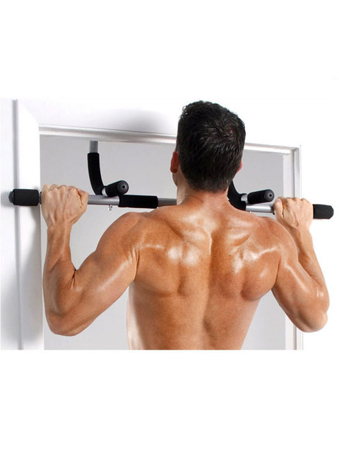 Home Use Steel Doorway Wall Mounted Pull-Up Bar Strength Training Gym Equipment for Chin-Up Exercises