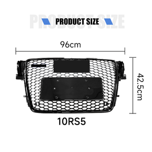 Grilles de Voiture Professionnelles Yinhua pour Audi A5 S5 (08-11) avec Logo au Choix - Product Image 3