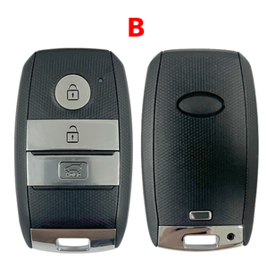 Coque de clé de voiture pour Kia Rio 3 Sportage 3/4 Ceed Sorento Optima <span class=keywords><strong>K2</strong></span>/K3/K4/K5/VVDI - Noir ABS Remplacement intelligent - Product Image 3