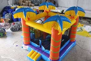 ปราสาทลมเป่าลม PVC แบบเป็นมิตรกับสิ่งแวดล้อม ลดราคาพิเศษ รับน้ำหนักได้ 300 กก. สำหรับเด็ก 8 คน เหมาะสำหรับเช่าจัดงานปาร์ตี้เชิงพาณิชย์ - Product Image 6