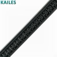 KAILES (KLS) Série K33 Monophasé 32A 200-240VAC PDU de Mesure CA avec 30 Prises Interchangeables à Chaud pour Armoire Industrielle