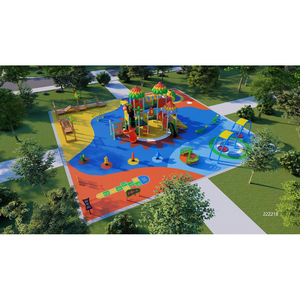 Equipo de Juegos Infantiles para Exteriores, Casa de Juegos para Niños, Tubería Galvanizada, Material LLDPE, 1 Año de Garantía, Razonable - Product Image 1