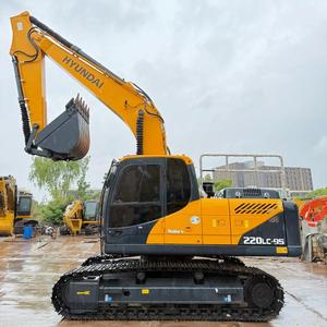 Korea Original Hyundai Robex 220lc-9s with Strong Power East Operation Meet Different Needs 22 Ton Middle Size <b>Used</b> Excavator - Product Image 1