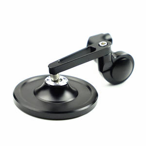 Pièces Détachées Accessoires Universel Moto Rétroviseur en Aluminium Poignée de Guidon Rétroviseurs Latéraux Ronds - Product Image 4