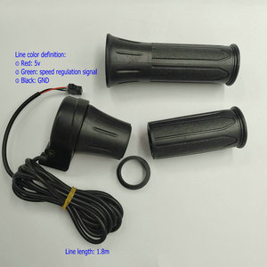 Poignée de régulation de vitesse demi-tour C028 pour VTT électrique et trottinette électrique, pièce de rechange, poignée fendue - Product Image 2