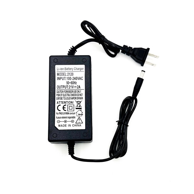 Lithium Battery Charge 21V2A 21V Electric Hand Drill Electric Tool Charge 5 Series Battery Intelligent IC Charging Indicator