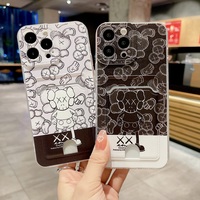 Nouveau Design de peinture étui Transparent avec fente pour carte pour Samsung A30 A31 A51 A52 A71 A72 A73 étui Transparent en TPU pour S22 S23