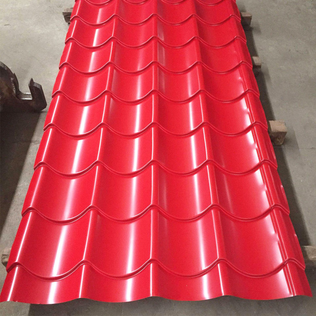 Hot-Dipped Galvanized Corrugated Roofing Sheets Metal Anti-Corrosion Building Materials PPGI Roofing Sheet