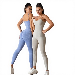 Mono Deportivo Sin Costuras para Mujer, Traje de Yoga de Una Pieza, Ropa Deportiva Activa - Product Image 2