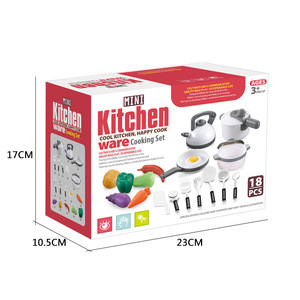Juego de Juguetes de Cocina para Niñas, Vajilla de Juguete, Juego de Mesa para Bebés, Juguetes de Plástico para Niños - Product Image 3