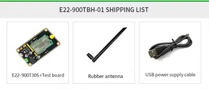 Ebyte ODM E22-900TBH-01 868MHz 915MHz <b>Wireless</b> <b>Rf</b> <b>Module</b> UART test Board Kit LoRa <b>Module</b> Sx1262 10km Long Range Transceiver - Product Image 4
