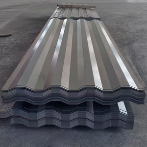 Tôle de toiture ondulée PPGL en acier Galvalume prépeint, tuile colorée anti-corrosion pour la construction - Product Image 2