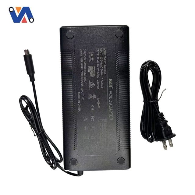 42V (210W) 5A Power Adapter Charger with CE EAC UL for Ninebot Max G30 G30D Scooter