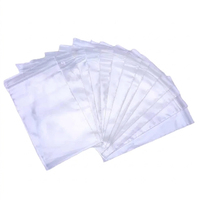 Sacs en plastique LDPE transparents antistatiques avec fermeture à glissière et design scellable pour l'emballage d'appareils photo et d'électronique grand public