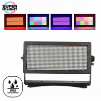Projecteur LED Stroboscopique Extérieur IP65 12000LM Température de Couleur 2300~9000K Refroidissement Intelligent par Ventilateur DMX512 pour Éclairage de Bâtiments et Festivals