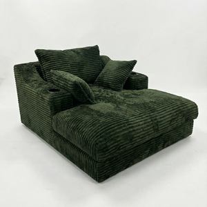 Canapé inclinable moderne à un siège avec revêtement en <span class=keywords><strong>tissu</strong></span> à mémoire de forme, design pliable et modulaire, emballé sous vide pour salon - Product Image 1