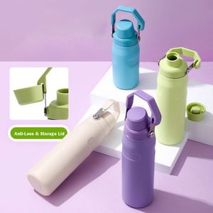 NEW Custom Logo 24OZ Thermos Stainless Steel Sports Travel Water <b>Bottles</b> Thermos Cups Wholesale Tumbler Cups Vasos Termos <b>Flasks</b> - Product Image 2