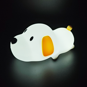 Led Kids Night Lights Usb Rechargeable Cute <strong>Dog</strong> Silicone <strong>Lamps</strong> With Touch Sensor for Baby Bedroom Night Light - Product Image 2