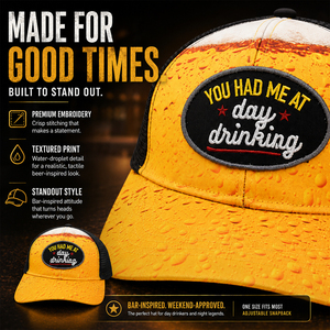 Gorras Trucker Personalizadas Bordadas de Primera Calidad con Diseño Único de Burbujas de <span class=keywords><strong>Cerveza</strong></span>, 6 Paneles, Malla Transpirable y Cierre Ajustable - Product Image 3