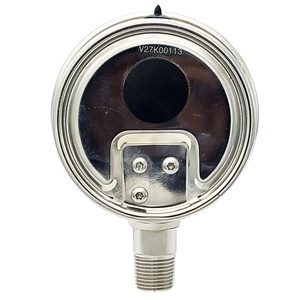 مقياس ضغط مملوء بالزيت مقاس 4 بوصات من النوع المقاوم للصدأ 600 رطل لكل بوصة مقياس ضغط مع فولاذ مقاوم للصدأ لقياس ضغط الماء - Product Image 3