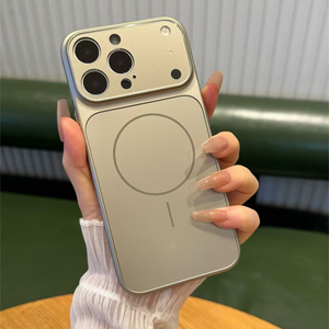 Custodia Originale Trend per <span class=keywords><strong>iPhone</strong></span> 17 Air 16 Pro Max con Protezione Magnetica in Vetro PC Opaco e Copertura TPU per <span class=keywords><strong>Fotocamera</strong></span> Posteriore Corning - Product Image 3