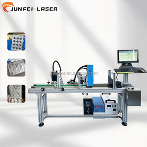 Machines de marquage laser UV volantes JUNFEI3W 5W 10W pour l'étiquetage par lots, adaptées aux lignes <span class=keywords><strong>d</strong></span>'assemblage dans l'industrie des dispositifs médicaux et des outils - Product Image 1