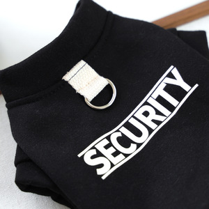 PETCIRCLE Pet Clothing Autumn/Winter Small Dog, Puppy, and <b>Cat</b> <b>Clothes</b> Letter Print Button-Down Sweatshirt Series - Product Image 4