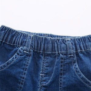 Vêtements pour enfants de style coréen, en stock, vêtements pour bébés garçons, jeans, shorts, provenant d'une usine chinoise - Product Image 2