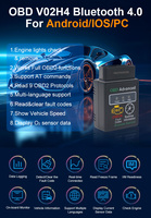 Escáner Automotriz Profesional OBD 2 Lector de Códigos de Falla para Coche Escáner OBD II Escáner de Motor OBD2 Lector de Códigos de Falla de Motor