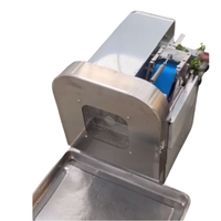 Kleine roestvrijstalen commerciële keukenmachine voor het snijden en raspen van bladgroenten